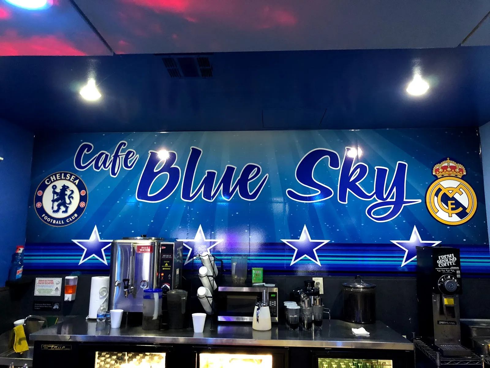 Cafe Blue Sky logo