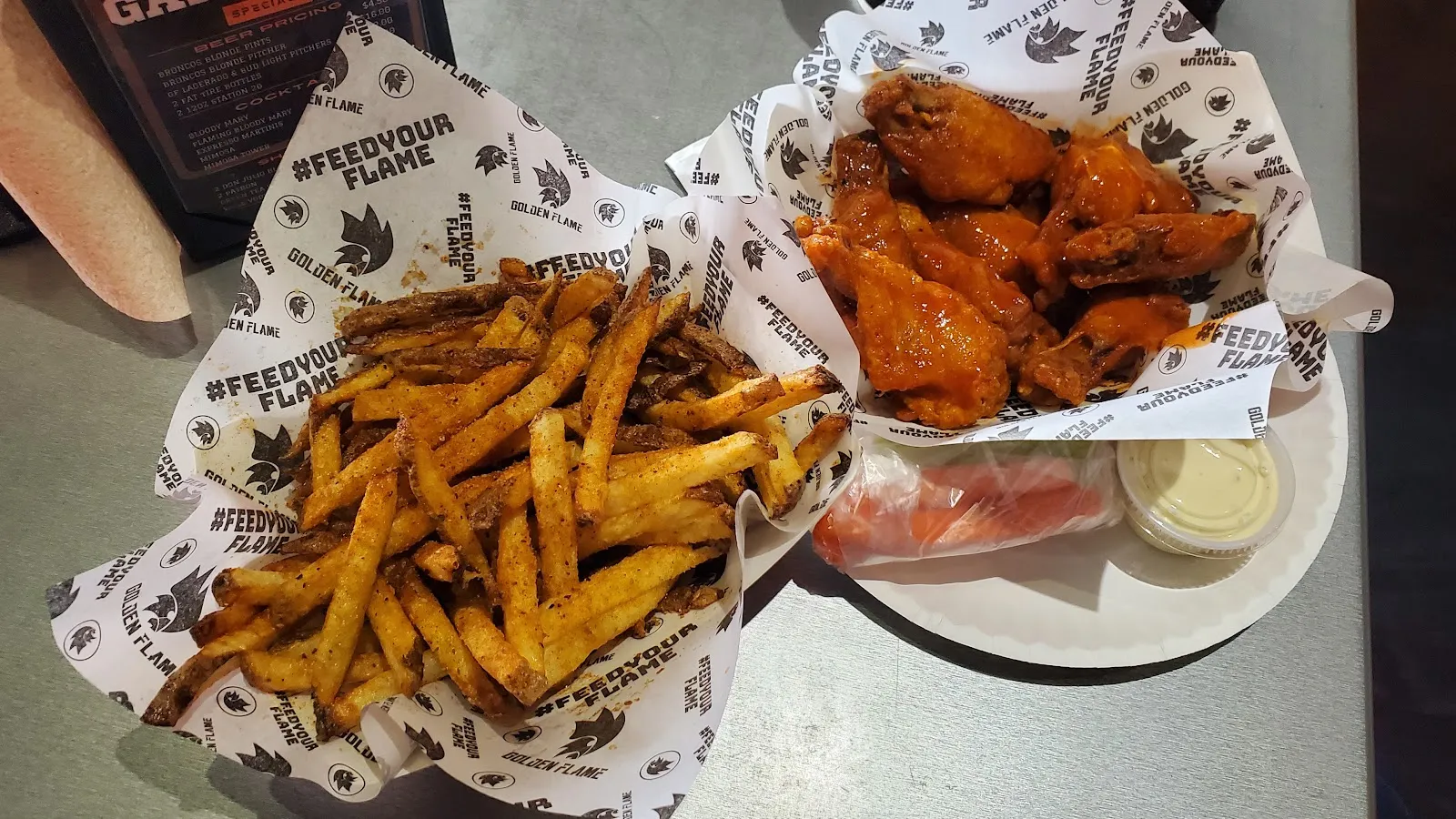 Golden Flame Hot Wings - Image 2