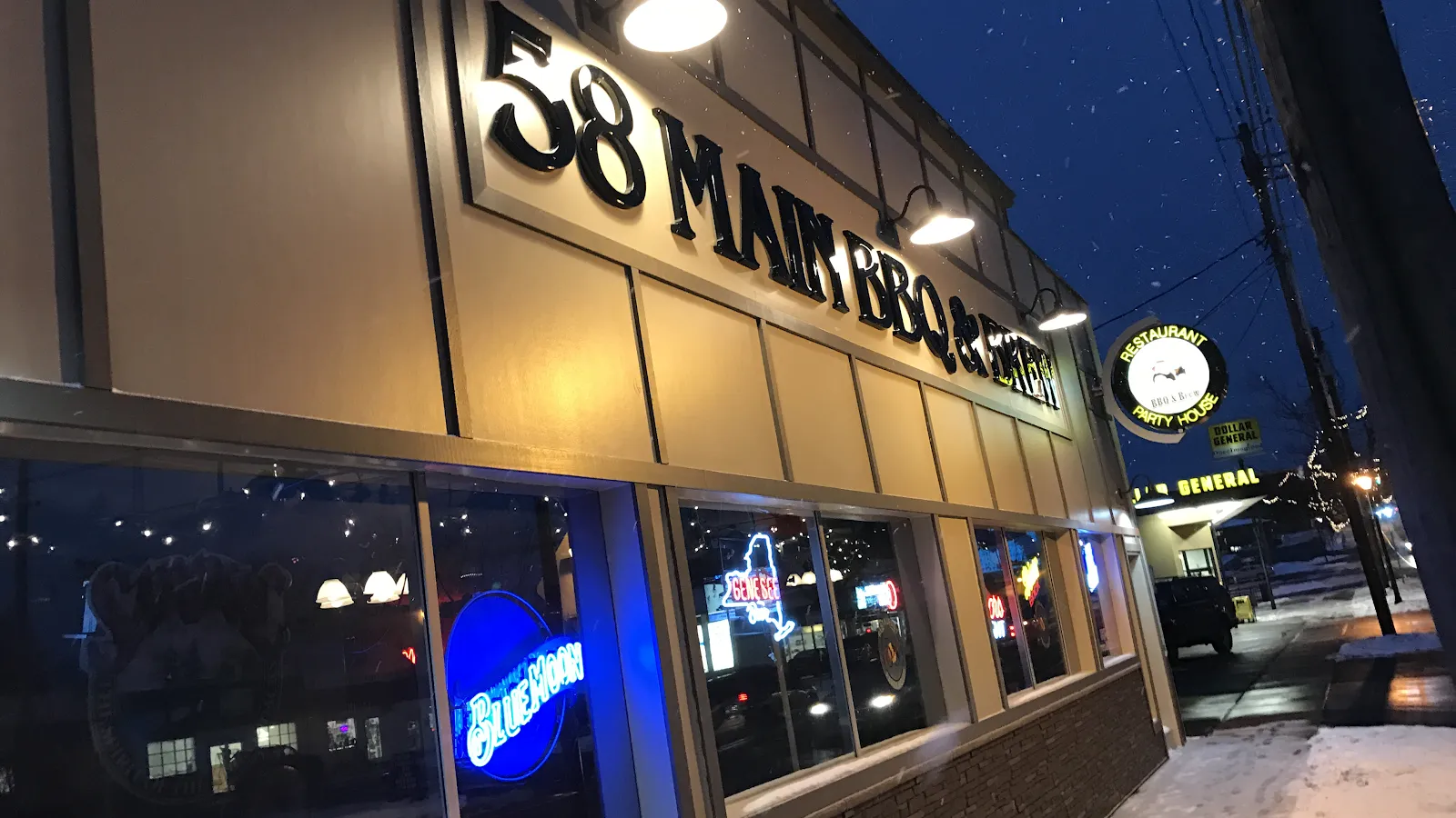 58 Main BBQ & Brew logo