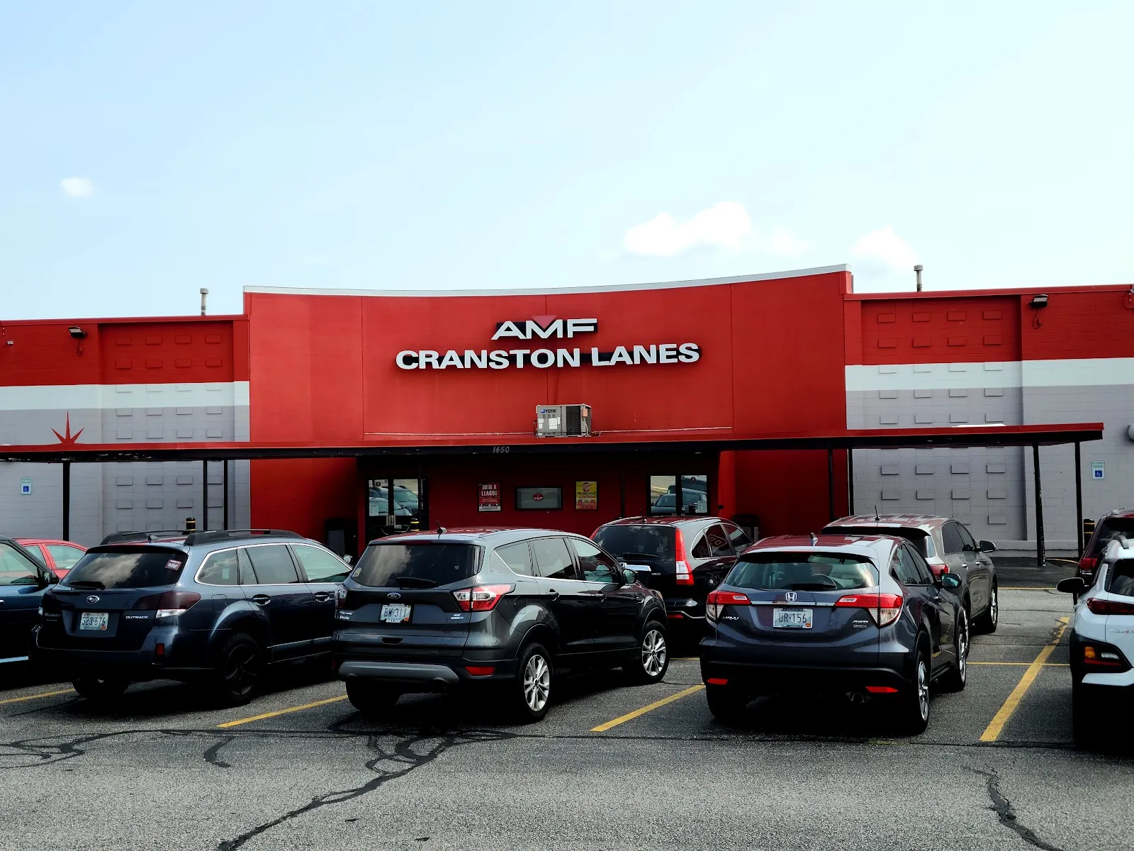 Bowlero Cranston logo