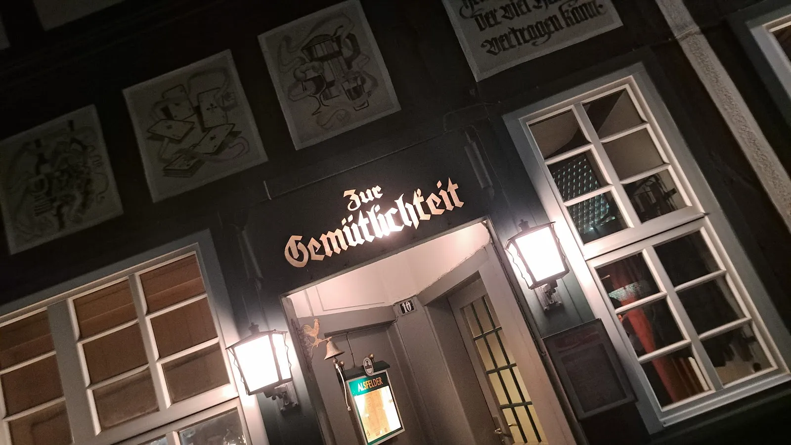 Zur Gemütlichkeit