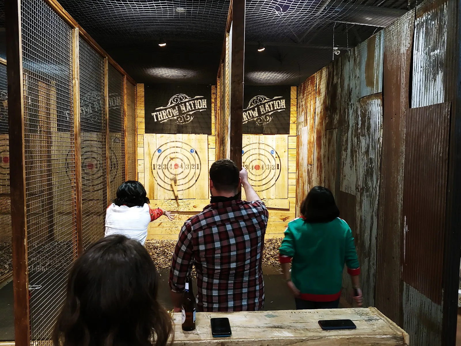 Throw Nation Columbus l Axe Throwing Bar logo