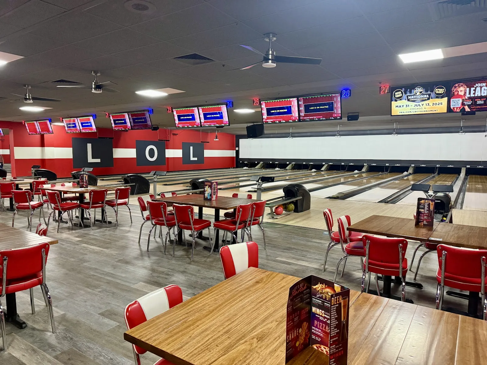 AMF Airport Lanes logo