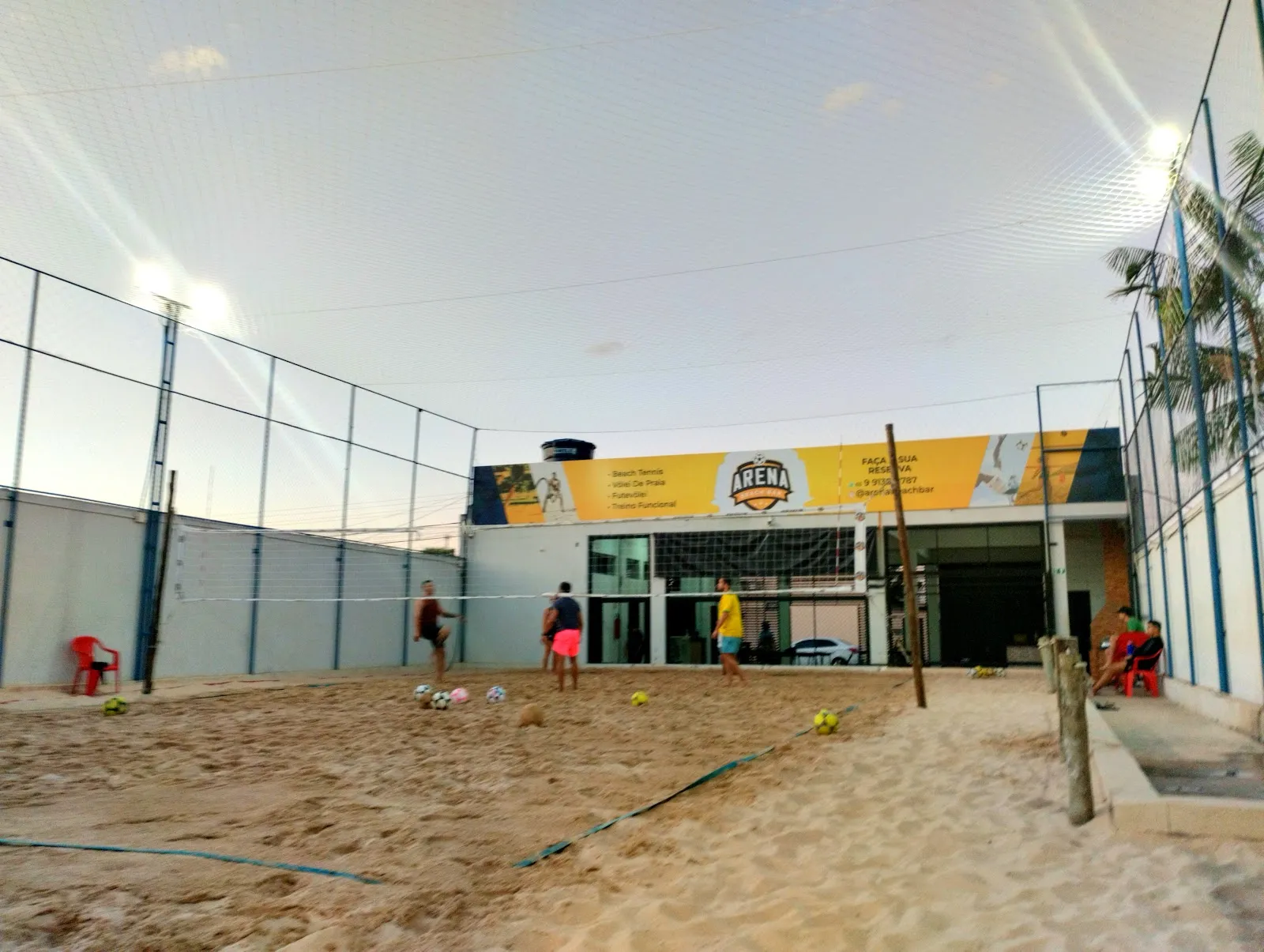 Arena beach bar logo