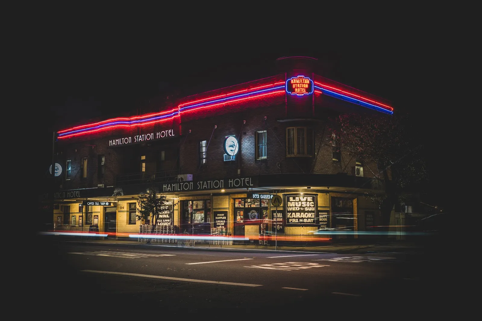 The Hamilton Station Hotel logo