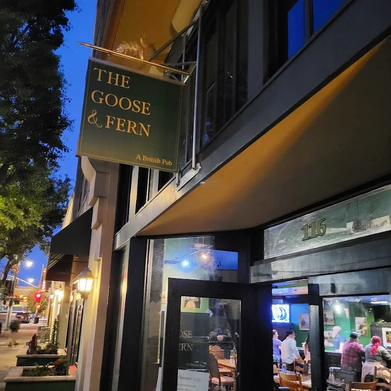 The Goose and Fern logo