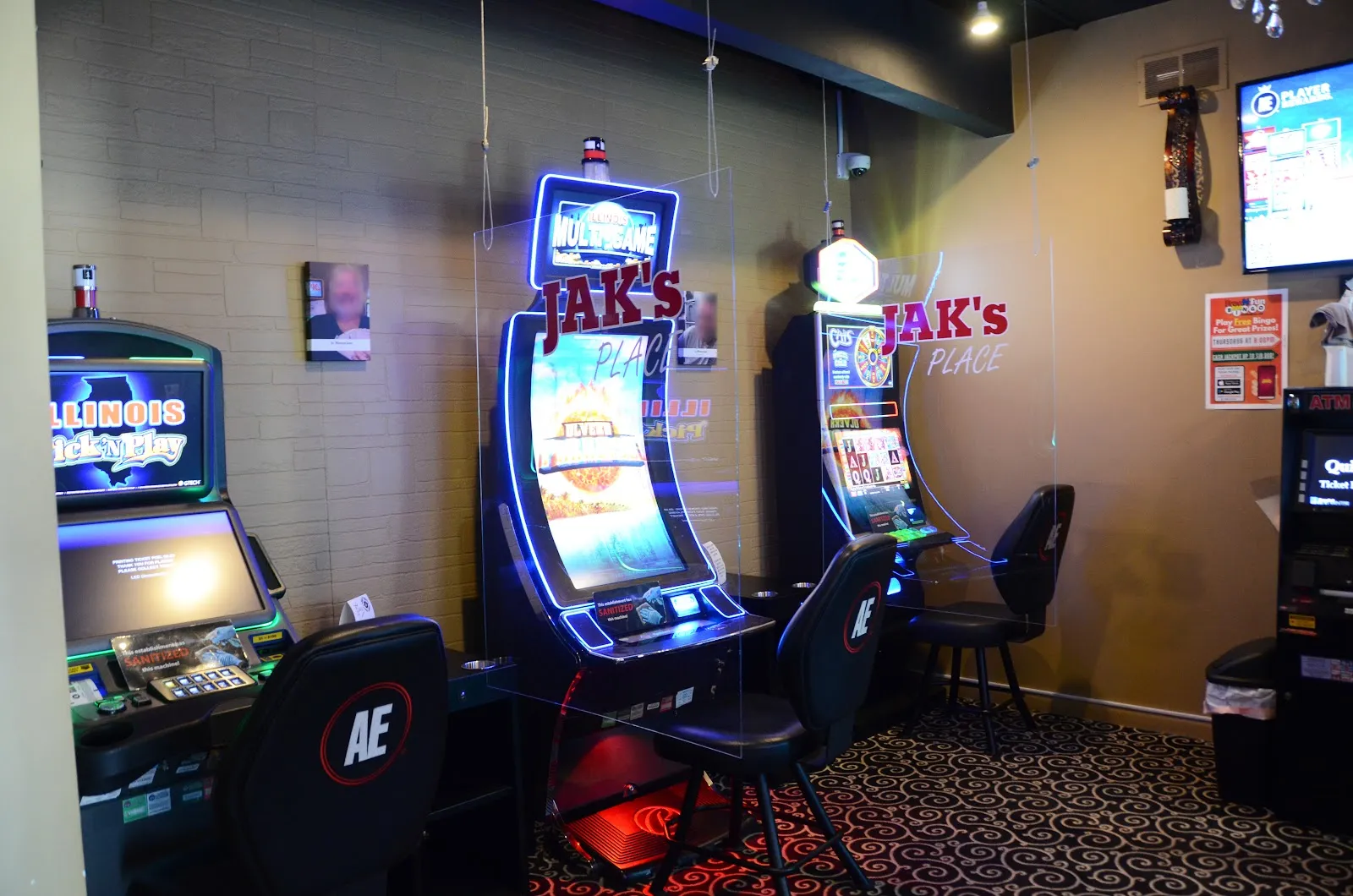 JAK's Place •Slots•Spirits•Food• logo
