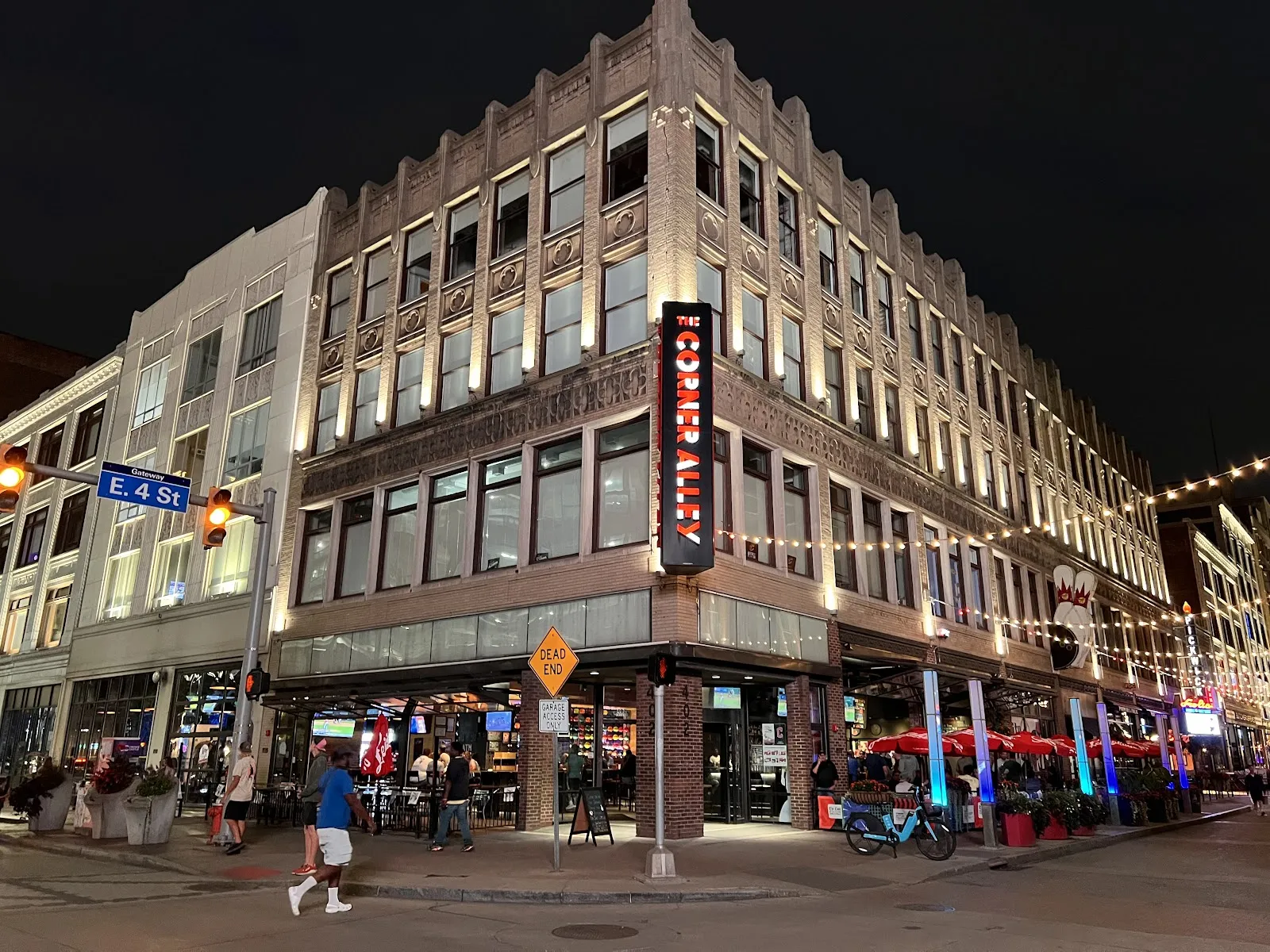 The Corner Alley logo
