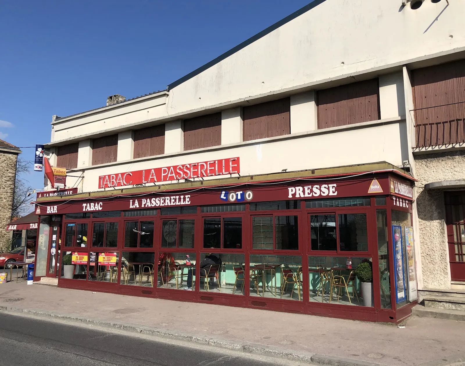 TABAC FDJ PMU NICKEL CAFE DE LA PASSERELLE OUVERT 7J/7 e-liquid WPUFF 94190 Villeneuve saint georges logo